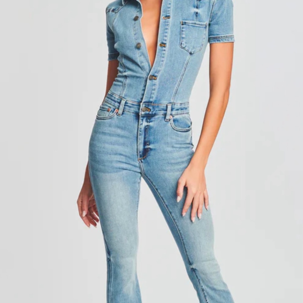 Stylish Denim Jumpsuit